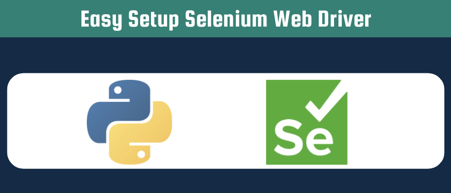 easy setup selenium web driver header